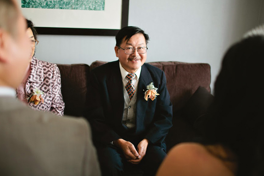 Raymond at Alexander and Patti's wedding